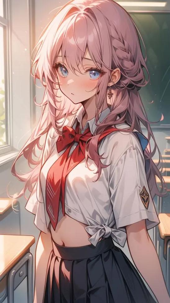 二次元壁纸jk截图