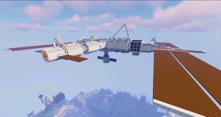 我的世界空间站模组截图