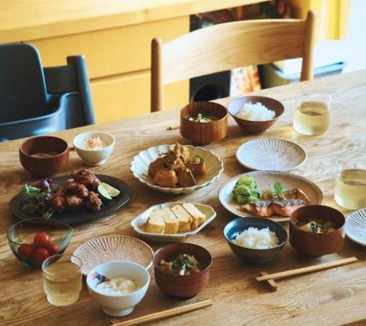 日本饮食一日三餐图标