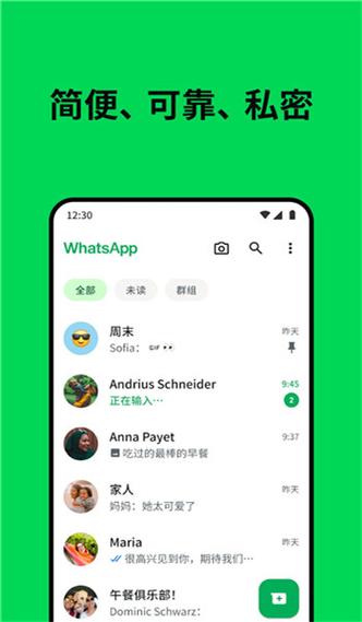 whatsapp2024国际版截图