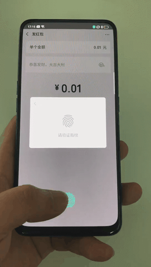支付宝如何用指纹支付功能截图