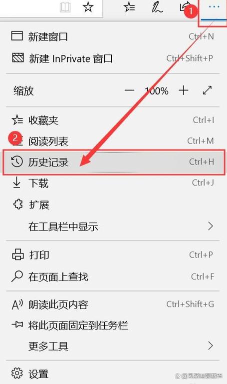 浏览器浏览记录在哪找图标