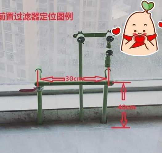 前置过滤器安装正确方法截图