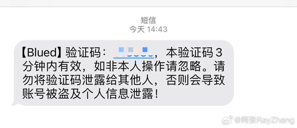 莫名收到blued验证码游戏截图