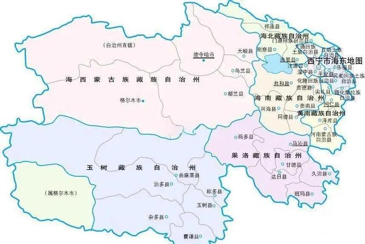 青海省地图全图详细游戏截图