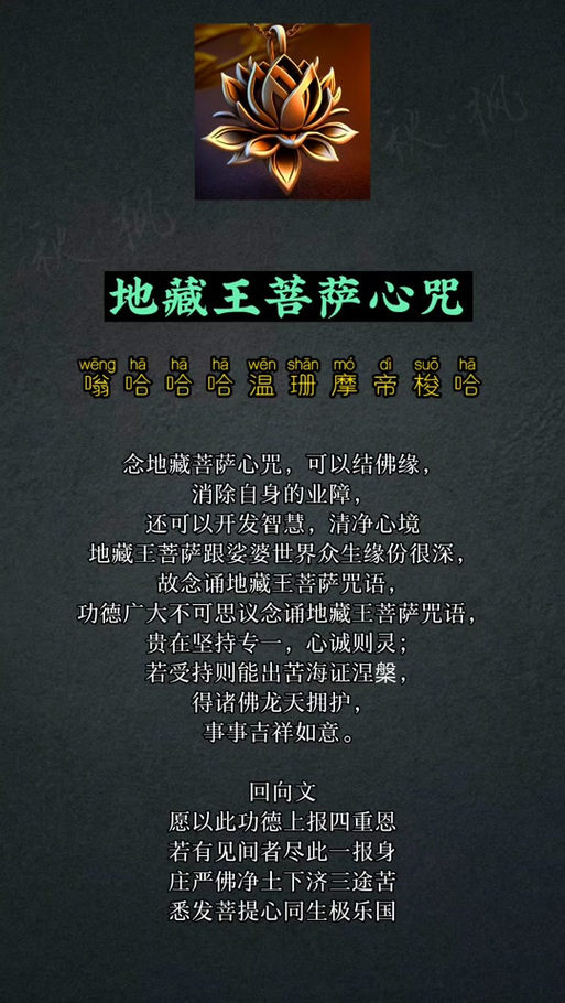 108咒语大全截图