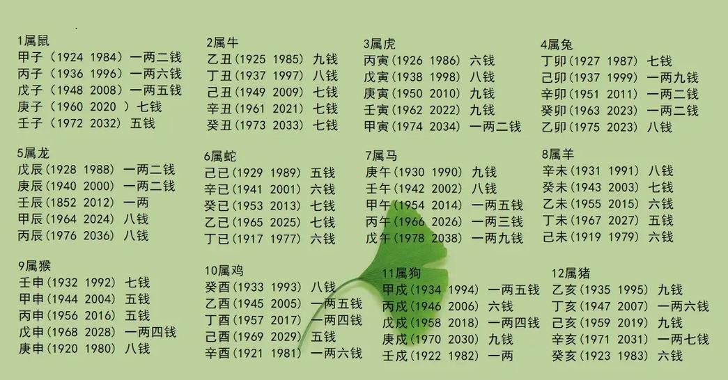 八字称骨免费查询截图