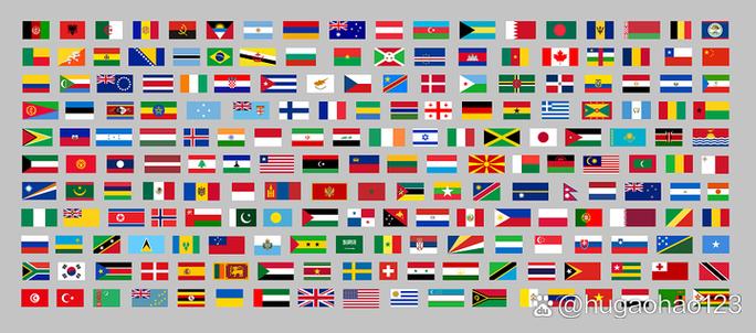 世界各国国旗图片大全