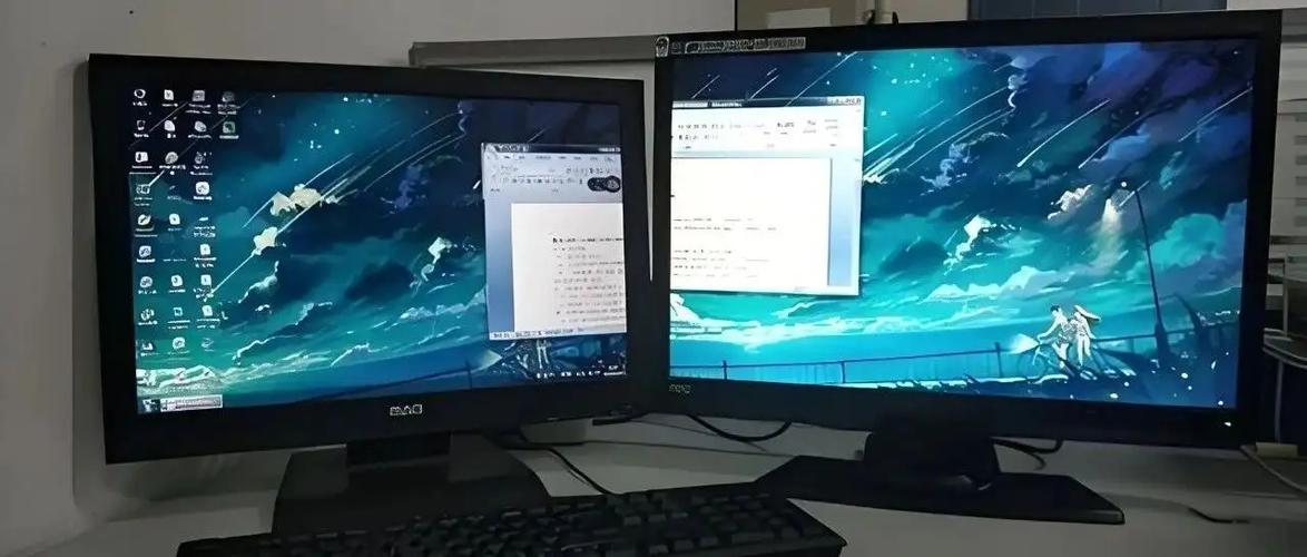 一个电脑两个显示器