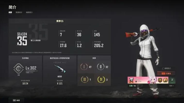 pubg隐藏战绩截图
