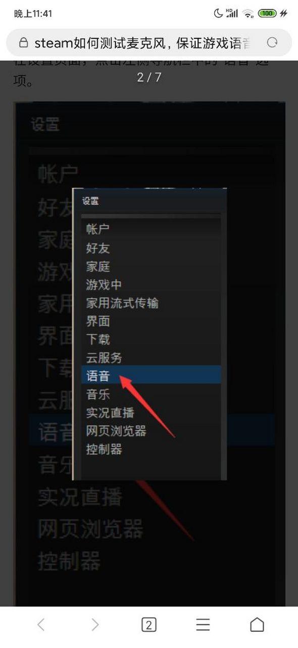 steam语音频道麦克风没声音截图