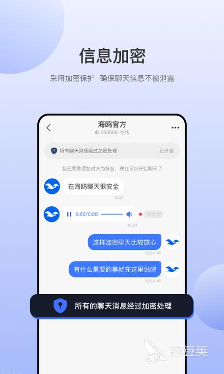 端到端加密聊天截图