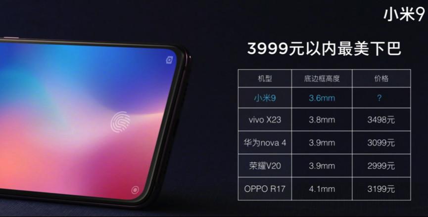 小米9屏幕多少钱