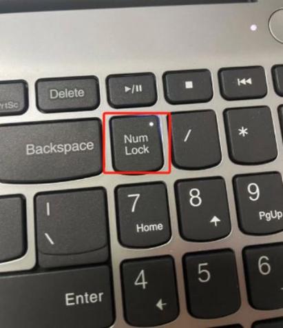 为什么联想电脑数字键按不了截图