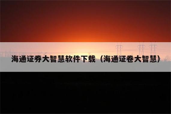 海通证券大智慧专业版图标