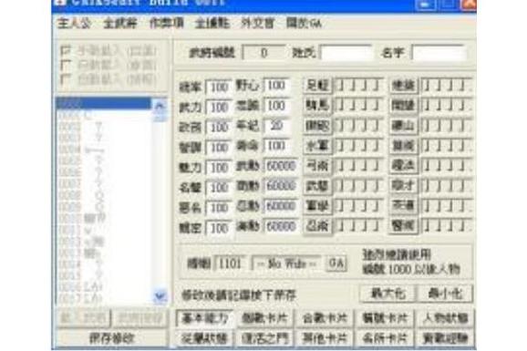 太阁立志传5GA修改器