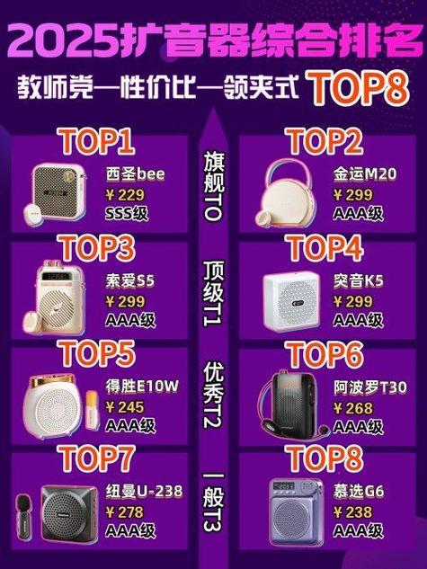 品牌扩音器前十名缩略图