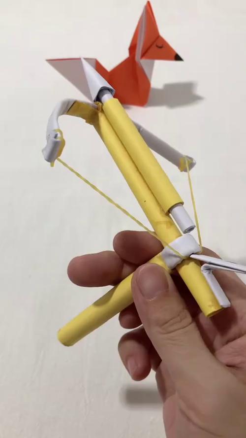 超级迷你小弓箭折纸