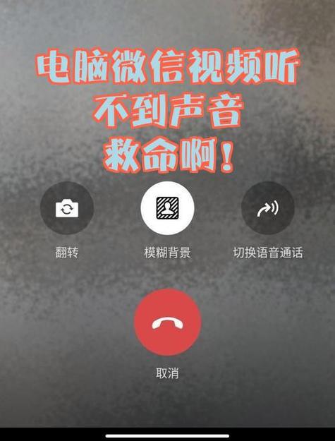扬声器说话对方听不到截图