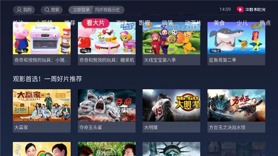 华数鲜时光在电视上怎么下载截图