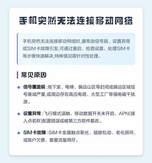 手机不能连网络是怎么回事