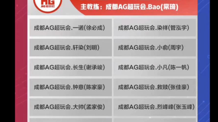 王者荣耀职业战队名单游戏截图