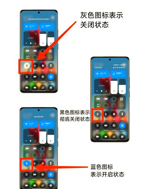 手机顶端怎样不显示蓝牙图标缩略图