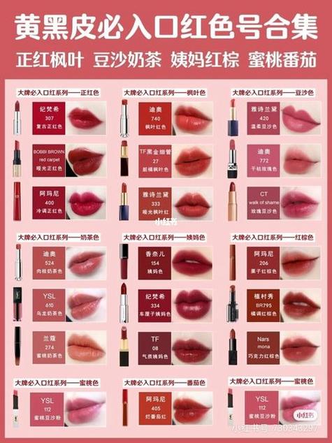 口红色号热卖排行榜10强截图