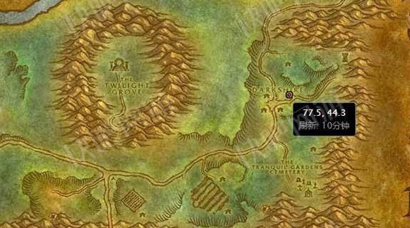 暮色森林狼人坐标图标