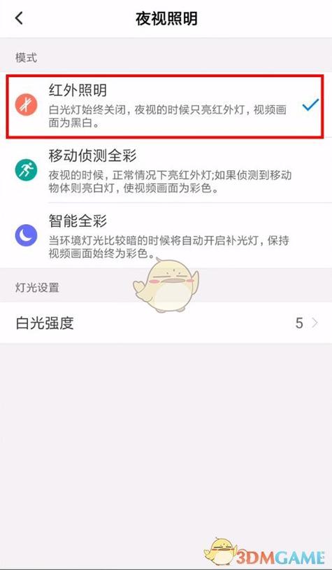 摄像头的红外灯怎么关闭缩略图