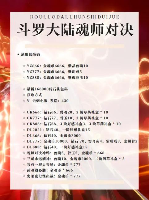 斗罗大陆兑换码最新缩略图