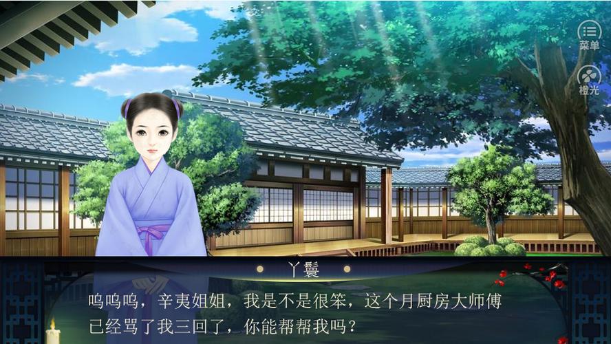 橙光游戏宅辛夷世攻略姨娘线截图