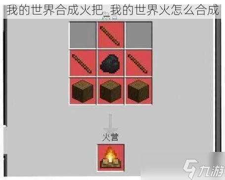 mc里怎么制作火把截图