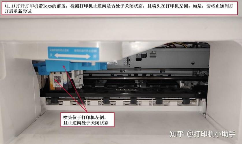 喷墨打印机无法打印