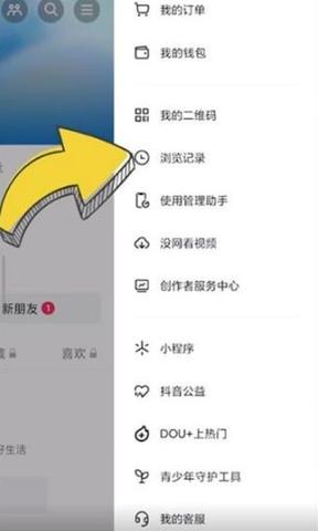 手机浏览记录在哪里找图标