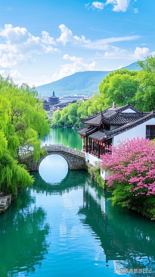 花桥流水主题歌词截图