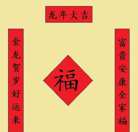 吉祥富贵鸿运开是上联还是下联缩略图