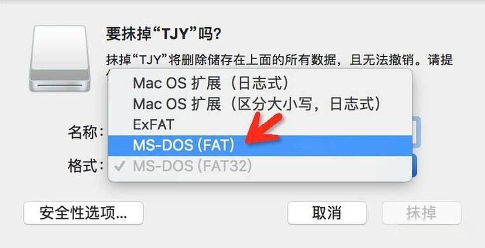 如何强制格式化u盘截图