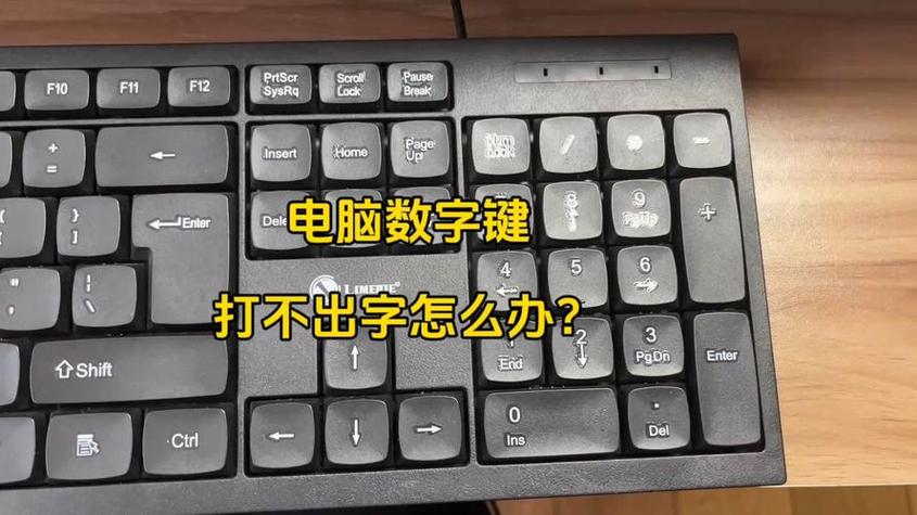 键盘突然只能打数字图标