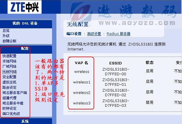 ztehome路由器设置截图