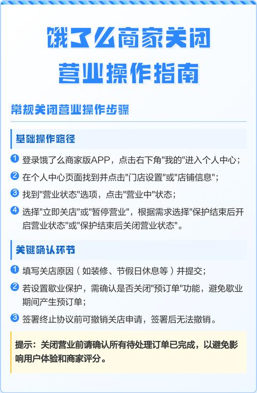饿了么停止营业在哪关截图