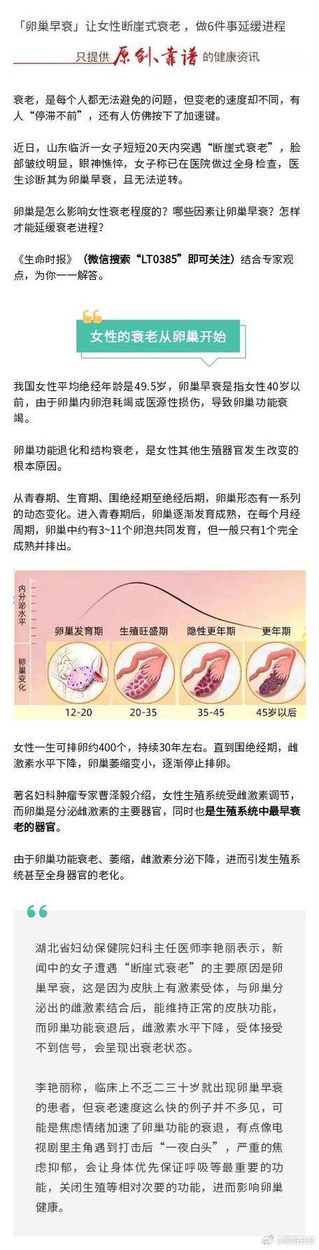 为什么会卵巢功能衰退的原因截图