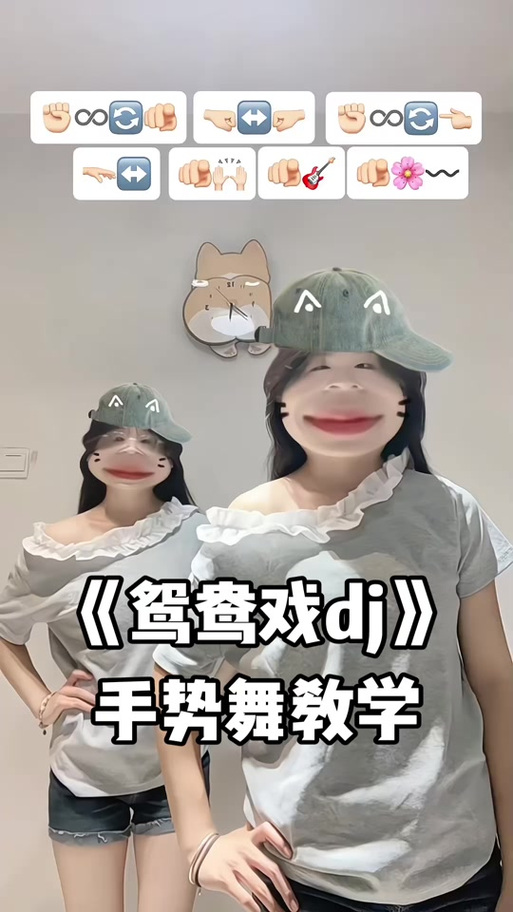 《鸳鸯戏》手势舞完整版图标