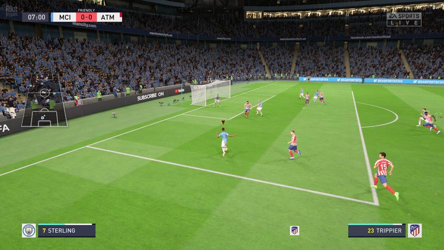 fifa20中文界面游戏截图