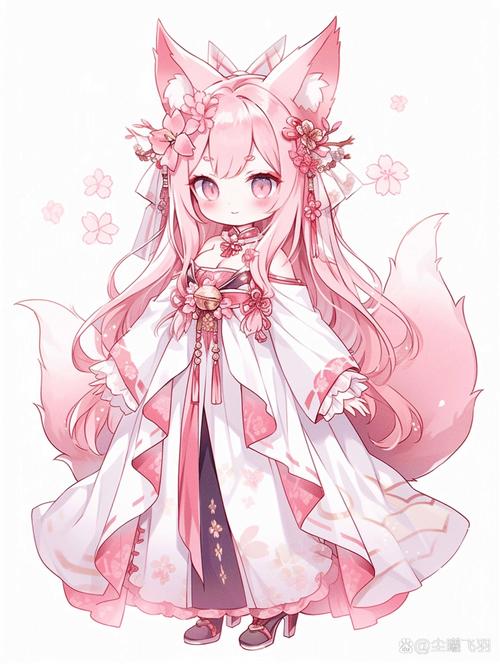 九尾狐Q版少女