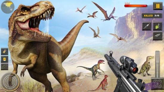 恐龙狩猎者无限金币无限钻石版游戏截图