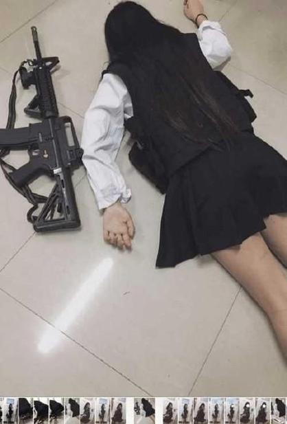 绝地求生cos女生死尸图标