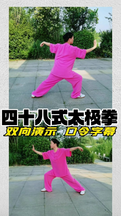 四十八式太极拳全套口令图标