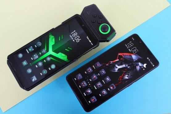 黑鲨1对比黑鲨helo截图