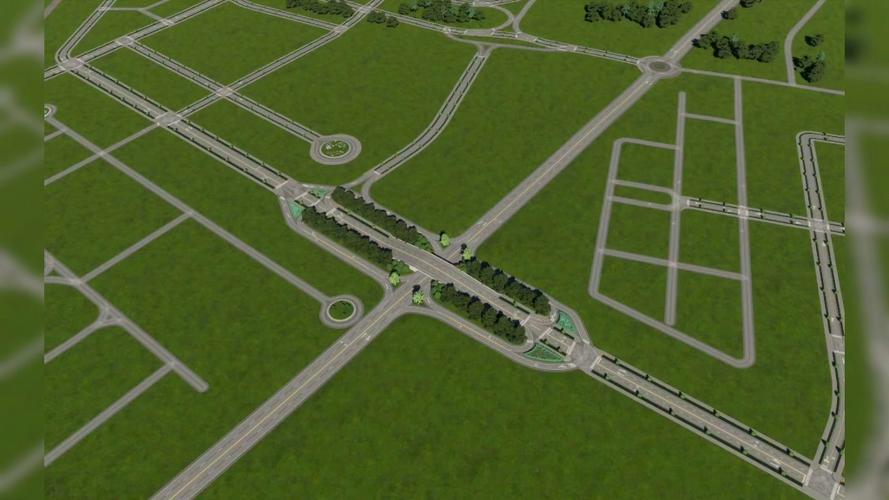 城市天际线双层道路截图